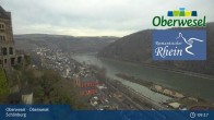 Archiv Foto Webcam Oberwesel Schönburg 08:00