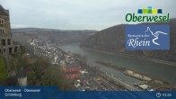 Archiv Foto Webcam Oberwesel Schönburg 10:00