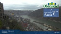 Archiv Foto Webcam Oberwesel Schönburg 12:00