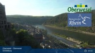 Archiv Foto Webcam Oberwesel Schönburg 18:00