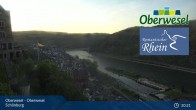 Archiv Foto Webcam Oberwesel Schönburg 20:00