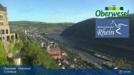 Archiv Foto Webcam Oberwesel Schönburg 07:00