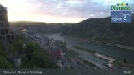 Archiv Foto Webcam Oberwesel Schönburg 02:00