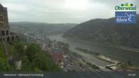 Archiv Foto Webcam Oberwesel Schönburg 07:00