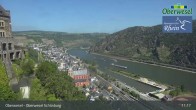 Archiv Foto Webcam Oberwesel Schönburg 10:00