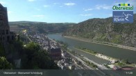 Archiv Foto Webcam Oberwesel Schönburg 16:00