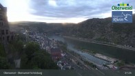 Archiv Foto Webcam Oberwesel Schönburg 02:00