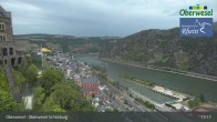 Archiv Foto Webcam Oberwesel Schönburg 12:00
