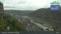 Archiv Foto Webcam Oberwesel Schönburg 08:00