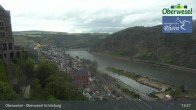 Archiv Foto Webcam Oberwesel Schönburg 12:00