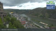 Archiv Foto Webcam Oberwesel Schönburg 10:00