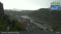 Archiv Foto Webcam Oberwesel Schönburg 07:00