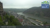Archiv Foto Webcam Oberwesel Schönburg 10:00