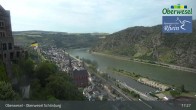 Archiv Foto Webcam Oberwesel Schönburg 16:00