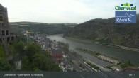 Archiv Foto Webcam Oberwesel Schönburg 18:00