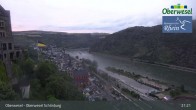 Archiv Foto Webcam Oberwesel Schönburg 20:00
