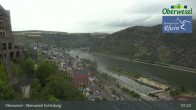Archiv Foto Webcam Oberwesel Schönburg 07:00