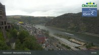 Archiv Foto Webcam Oberwesel Schönburg 08:00