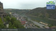 Archiv Foto Webcam Oberwesel Schönburg 11:00