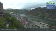 Archiv Foto Webcam Oberwesel Schönburg 13:00