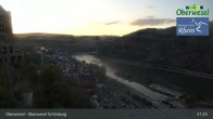 Archiv Foto Webcam Oberwesel Schönburg 02:00