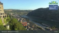 Archiv Foto Webcam Oberwesel Schönburg 06:00