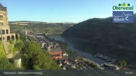 Archiv Foto Webcam Oberwesel Schönburg 06:00