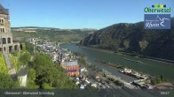 Archiv Foto Webcam Oberwesel Schönburg 08:00