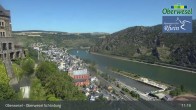 Archiv Foto Webcam Oberwesel Schönburg 10:00