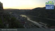 Archiv Foto Webcam Oberwesel Schönburg 02:00