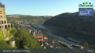 Archiv Foto Webcam Oberwesel Schönburg 06:00