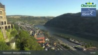 Archiv Foto Webcam Oberwesel Schönburg 07:00
