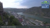 Archiv Foto Webcam Oberwesel Schönburg 02:00