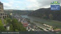 Archiv Foto Webcam Oberwesel Schönburg 08:00