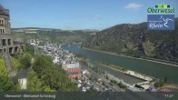 Archiv Foto Webcam Oberwesel Schönburg 10:00