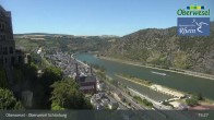 Archiv Foto Webcam Oberwesel Schönburg 14:00