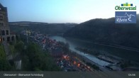 Archiv Foto Webcam Oberwesel Schönburg 04:00
