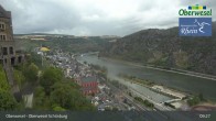 Archiv Foto Webcam Oberwesel Schönburg 08:00
