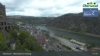 Archiv Foto Webcam Oberwesel Schönburg 10:00
