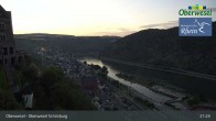 Archiv Foto Webcam Oberwesel Schönburg 02:00