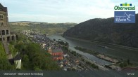 Archiv Foto Webcam Oberwesel Schönburg 06:00