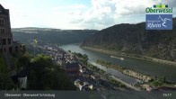 Archiv Foto Webcam Oberwesel Schönburg 18:00