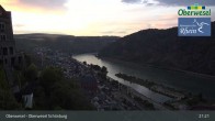Archiv Foto Webcam Oberwesel Schönburg 20:00