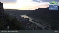 Archiv Foto Webcam Oberwesel Schönburg 02:00