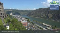 Archiv Foto Webcam Oberwesel Schönburg 10:00
