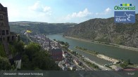 Archiv Foto Webcam Oberwesel Schönburg 16:00