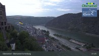 Archiv Foto Webcam Oberwesel Schönburg 02:00