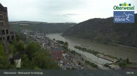 Archiv Foto Webcam Oberwesel Schönburg 08:00