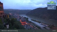 Archiv Foto Webcam Oberwesel Schönburg 02:00