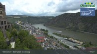 Archiv Foto Webcam Oberwesel Schönburg 10:00